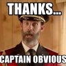 Captain Obvious